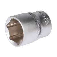 Головка торцевая 1/2"DR шестигранная 24мм, L=38мм пласт.подвес