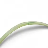 Корзина плетёная 19&times;9/32 см, светло-зелёный, бамбук