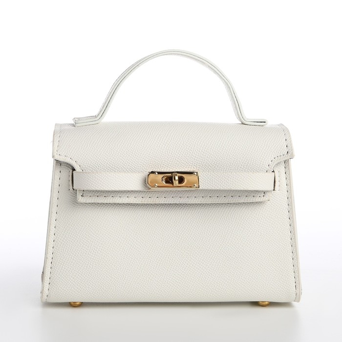 Сумка женская-мессенджер, цвет белый 19*13*7 см Сумка женская-мессенджер, цвет белый 19*13*7 см