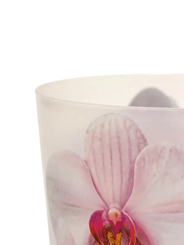 Горшок для орхидей с поддоном IDEA &laquo;Деко&raquo;, 1.2 л, пластиковый, белый