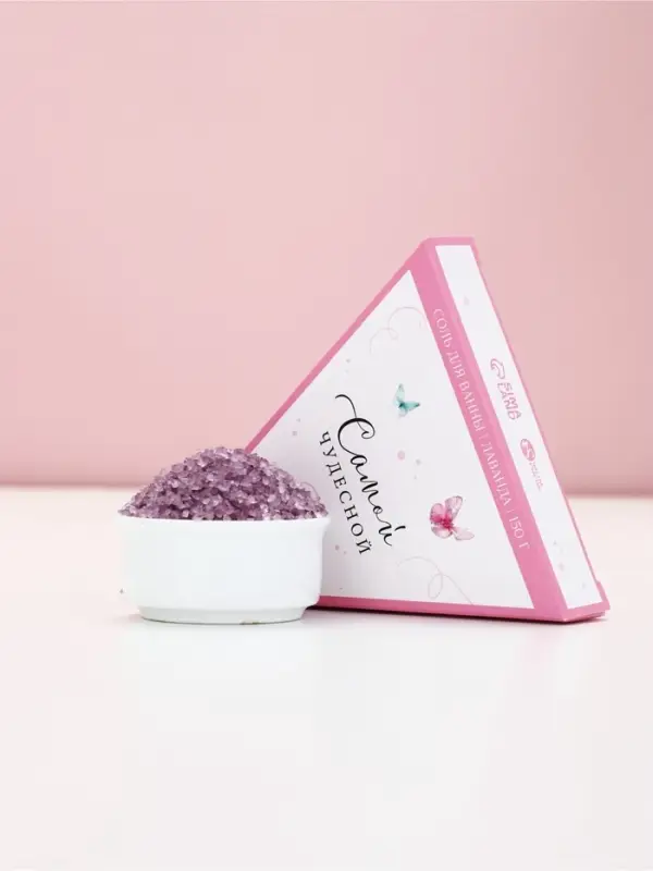 Чистое счастье Женский набор соли в коробке торте, сладкие ягоды, 150 гр