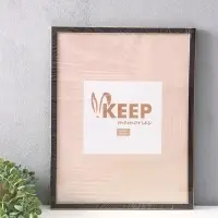 Фоторамка для фото 35&times;45 см Keep memories, Elysian, пластик, венге с золотом