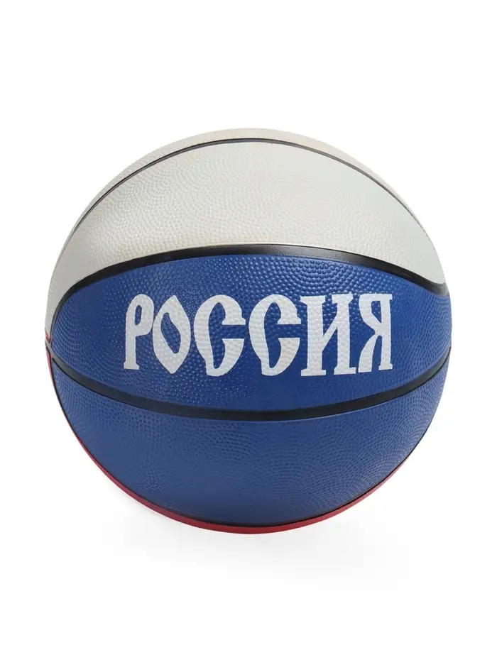 Баскетбольный мяч ONLYTOP &laquo;Россия&raquo;, клееный, 8 панелей, р. 7, резина, резиновая камера