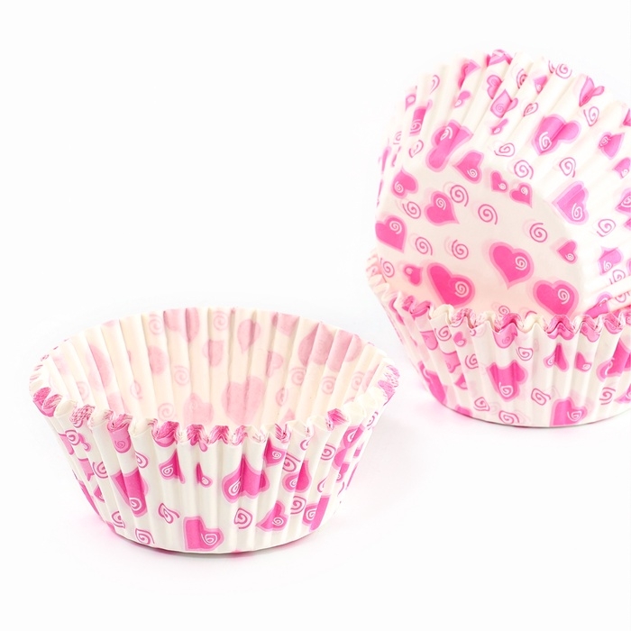 Тарталетки бумажные «Сердечки», 50 шт. Тарталетки бумажные «Сердечки», 50 шт.