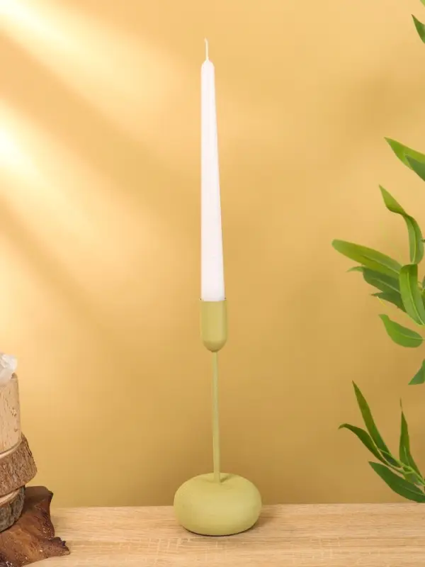 Подсвечник на 1 свечу текстурный  Подсвечник на 1 свечу текстурный "Олива" 8х8х20 см