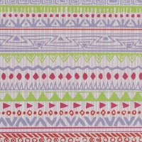 Бумага цветная  для декорирования и творчества  а4 8л.Узоры мира 2-055/15