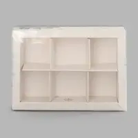 Коробка под 6 конфет с ячейками &laquo;Уютного года&raquo;, 10&times;14.5&times;3 см