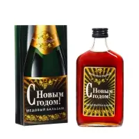 Новогодний безалкогольный алтайский медовый бальзам на травах Vitamuno &laquo;Анти-простудный&raquo;, 250 мл