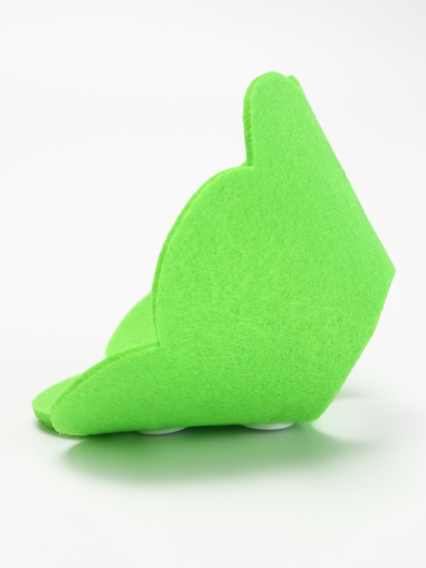 Ветеринарный воротник из фетра  Ветеринарный воротник из фетра "Ромашка", размер S, зелёный