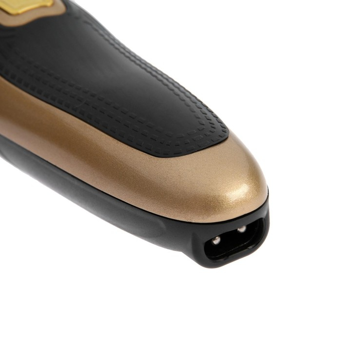 Электробритва Luazon LBR-10, 3 Вт, роторная, 3 головки, сухое бритьё, триммер, от АКБ/220 В Электробритва Luazon LBR-10, 3 Вт, роторная, 3 головки, сухое бритьё, триммер, от АКБ/220 В