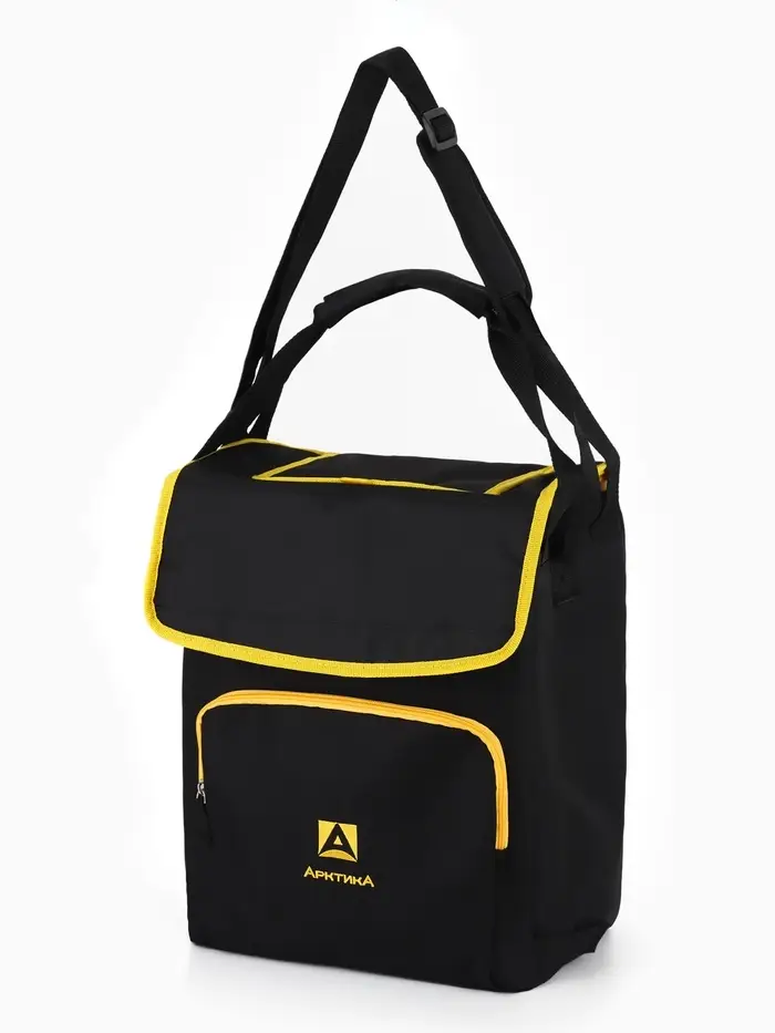 Сумка-холодильник &laquo;Арктика&raquo;, 20 л, с люком, 32&times;19&times;37 см, чёрная