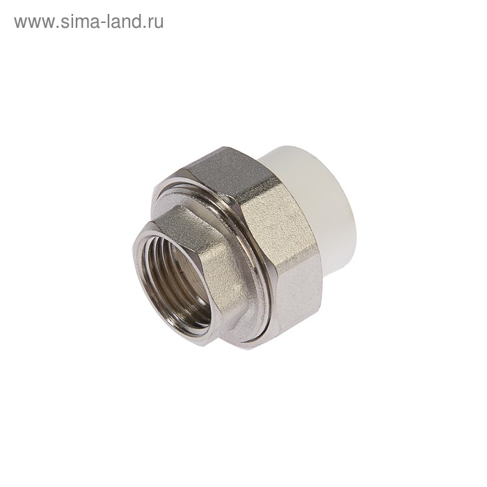 Муфта комбинированная «СТМ», разъёмная (американка), 20 мм × ½", внутренняя резьба