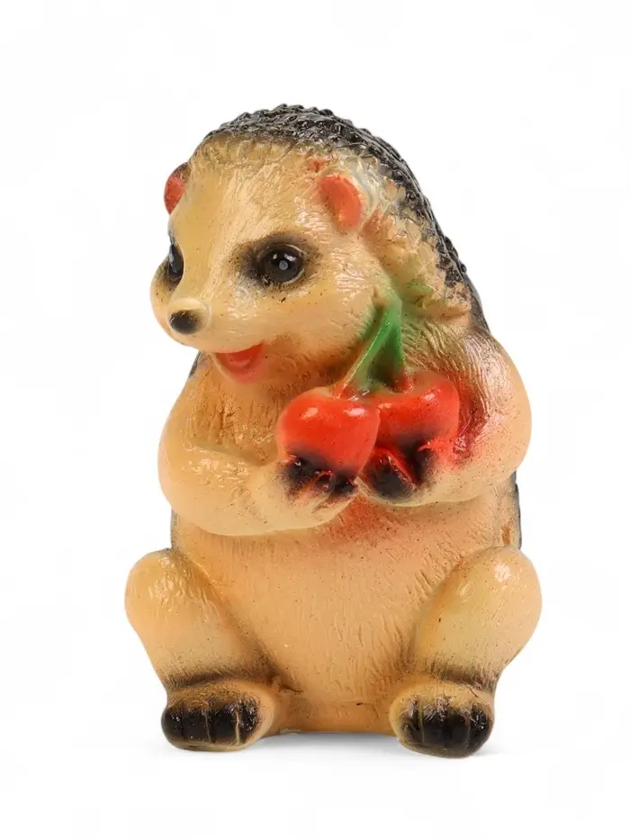 Садовая фигура из гипса &laquo;Ёжик с вишней&raquo;, 9&times;11&times;13.5 см