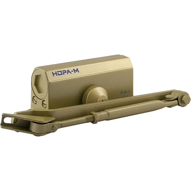 Доводчик НОРА-М №2S F фиксация  (25-50кг) (золото)