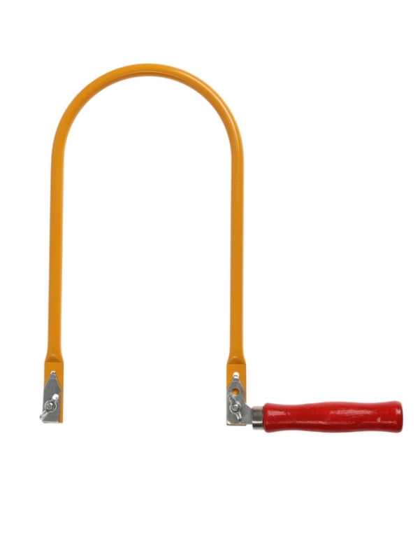 Лобзик ручной ТУНДРА, круглый профиль, деревянная рукоятка, пилки 130 мм, высота 260 мм Лобзик ручной ТУНДРА, круглый профиль, деревянная рукоятка, пилки 130 мм, высота 260 мм