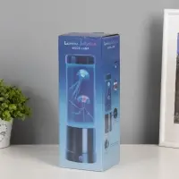 Светильник "Медузы" LED, RGB, USB, 3-5Вт, розово-голубой металлик 9х9х3 см