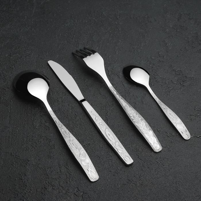 Набор столовый &laquo;Уралочка&raquo;, 48 предметов, толщина 2 мм, декоративная коробка