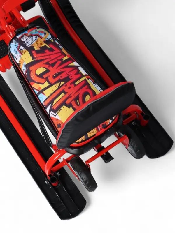 Снегокат «Тимка спорт 6» с граффити, с родительской ручкой, ТС6/GR Nika Снегокат «Тимка спорт 6» с граффити, с родительской ручкой, ТС6/GR Nika