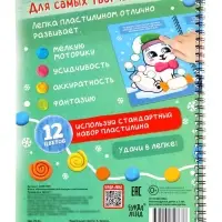 Книга - аппликация &laquo;Многоразовые аппликации пластилином. Праздник у зверят&raquo;, 21 поделка
