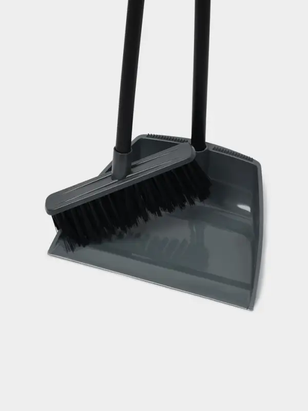 Щётка для пола с совком Etna, серый