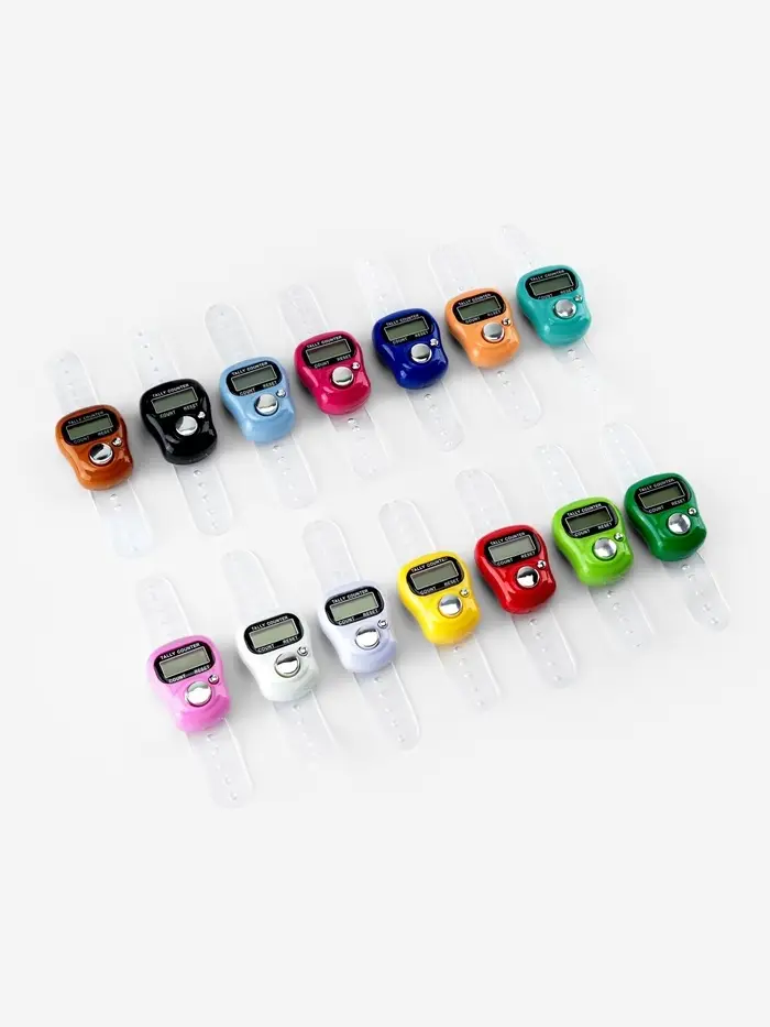 Счётчик рядов электронный, на ремне, 10&times;3 см, МИКС