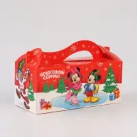 Коробка складная «Уютный Новый год», Микки Маус,  23 х 9 х 22,5 см