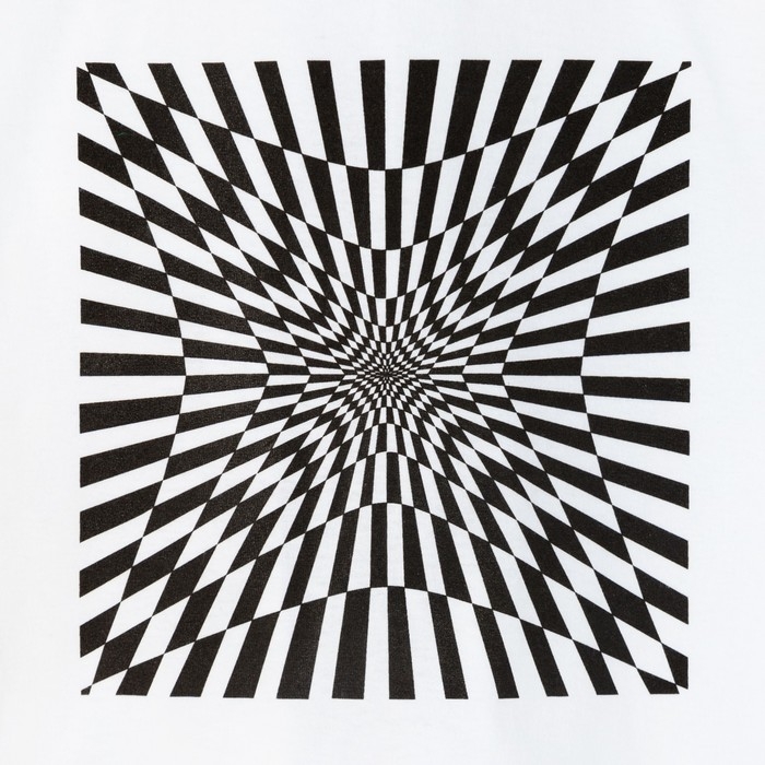 Футболка женская MINAKU «Abstraction» цвет белый, размер 44