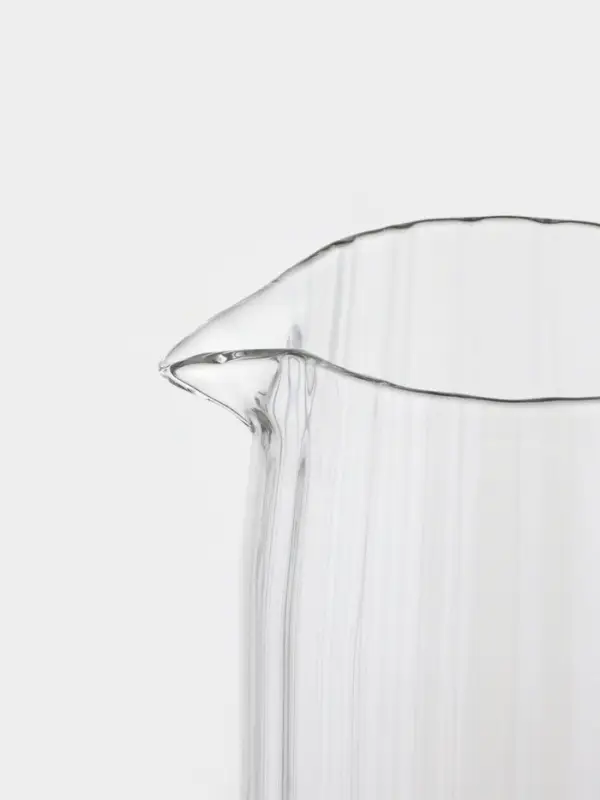 Кувшин Кувшин "Эко.Дольки" 1500 мл, 9×14×28 см, с бамбуковой крышкой