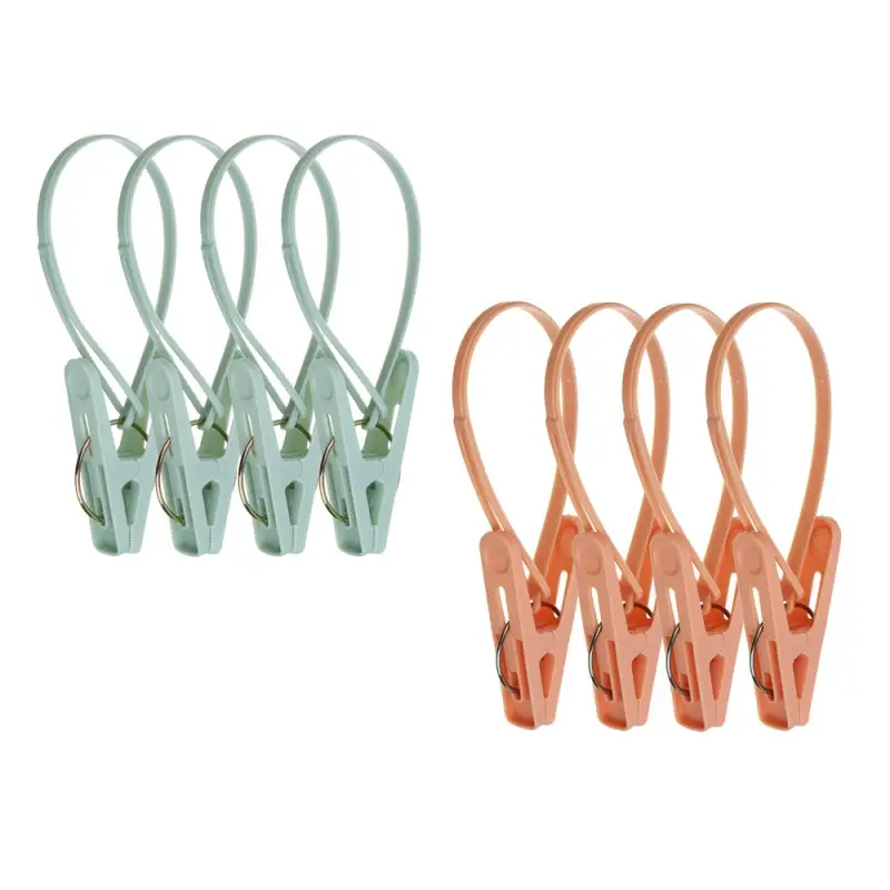 VETTA Набор прищепок с петлями, полипропилен, железо 8 штук