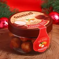 Конфеты подарочные новогодние подарочные глазированные марципановые Grondard &laquo;Картошка&raquo;, 160 г