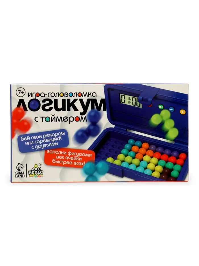 Настольная игра Лас Играс KIDS Логикум (с таймером)