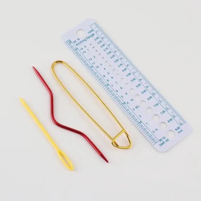 Набор для вязания, 31 предмет, разноцветный