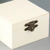 Шкатулка для росписи дерево &laquo;Квадрат&raquo;, 8&times;8&times;5 см, МИКС
