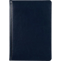 Ежедневник недатированный А5 Sidney Nebraska, син,сер.обрез,272стр 3-128/12