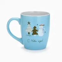 Кружка керамическая новогодняя &laquo;С новым годом!&raquo;, 690 мл