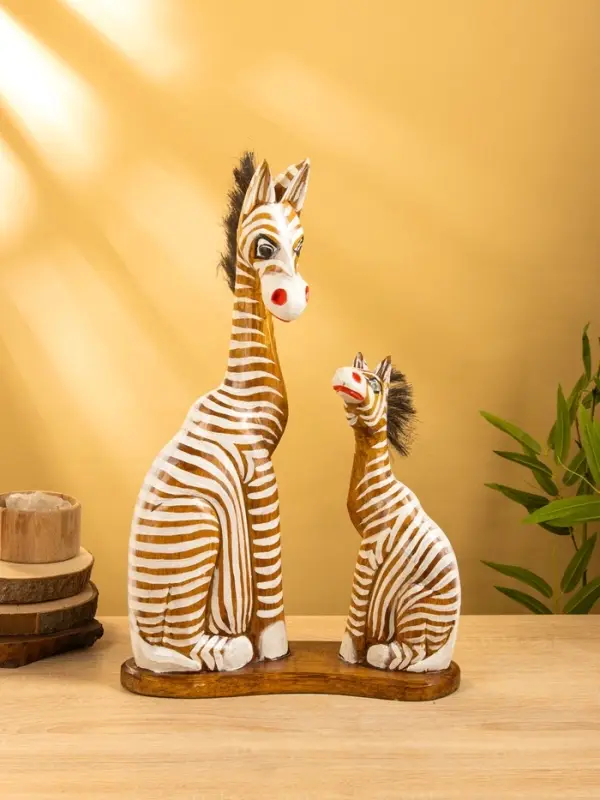 Сувенир «Зебры», 33×11×53 см, дерево Сувенир «Зебры», 33×11×53 см, дерево