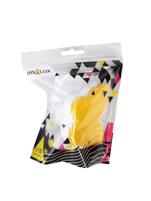 Ночник RISALUX &laquo;Бабочка&raquo;, LED, 1 Вт, жёлтый, 9&times;6&times;6 см