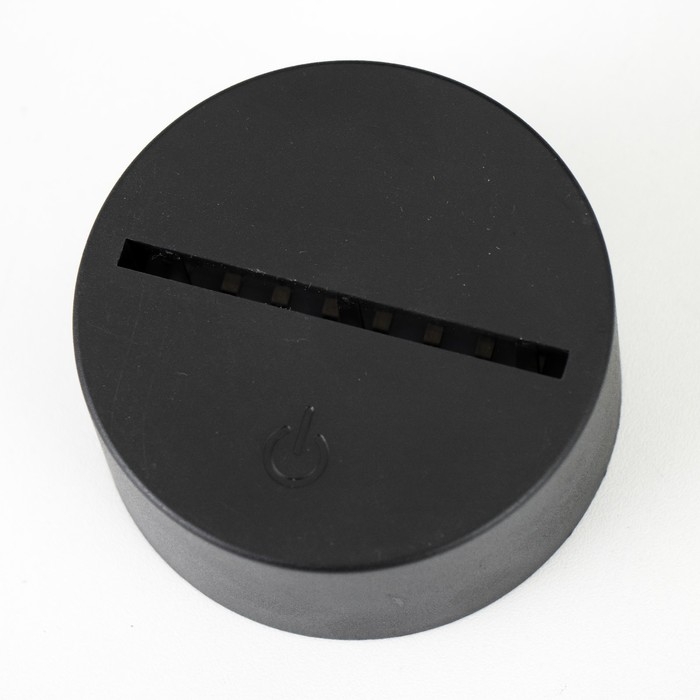 Основание светильника сенсорное LED 7 цветов USB черный 10х10х3,5 см RISALUX Основание светильника сенсорное LED 7 цветов USB черный 10х10х3,5 см RISALUX