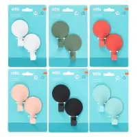 VETTA Крючки самоклеящиеся, 2шт, 4,5х7см, металл