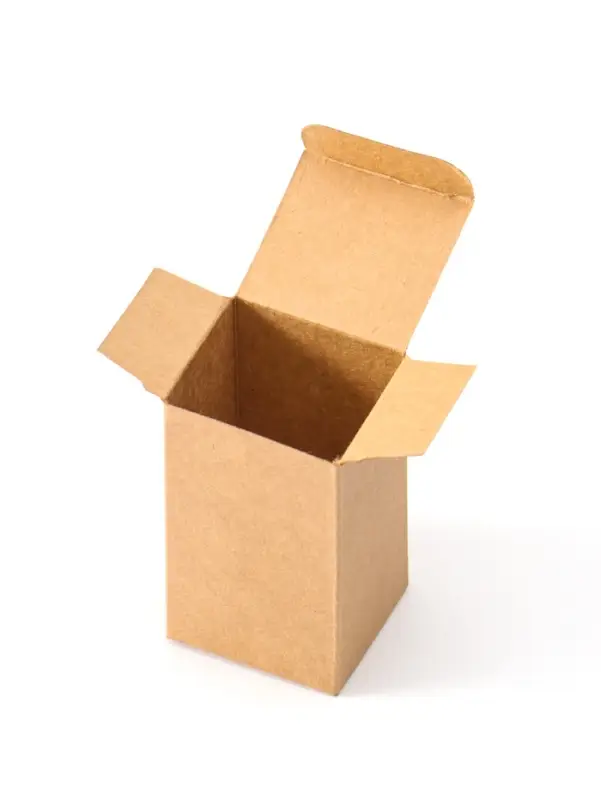 Коробка складная крафт 5,3х4,8х8,8 см