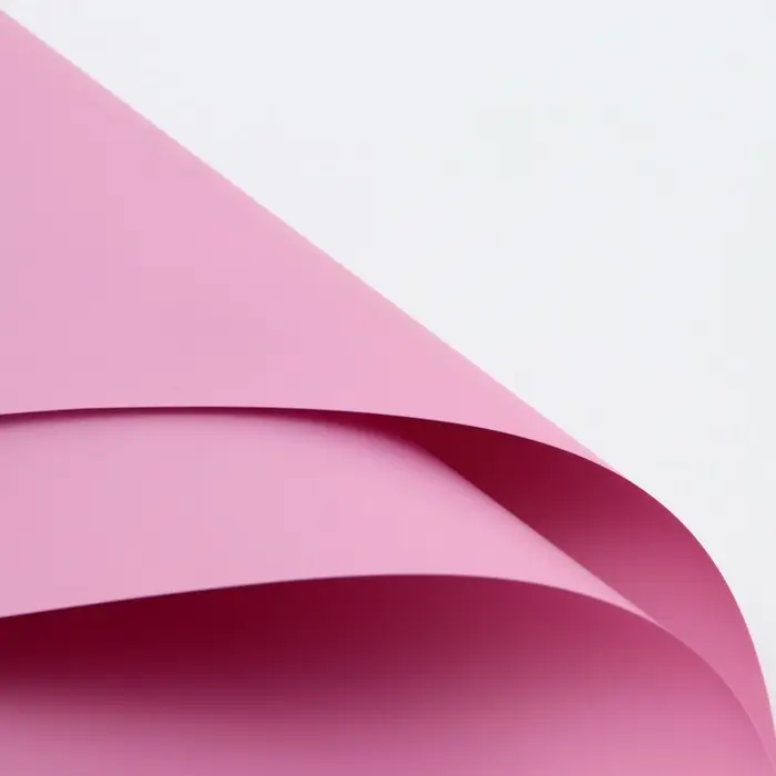 Пленка для цветов тонированная, матовая, розовая орхидея, 57×57 см, 70 мкм (+ -) 1 см