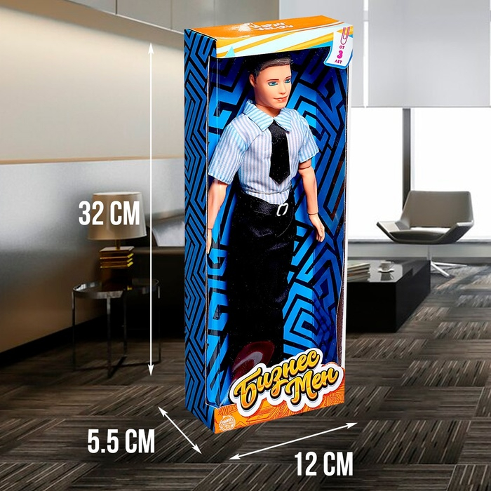 Кукла-модель шарнирная «Бизнесмен», МИКС Кукла-модель шарнирная «Бизнесмен», МИКС