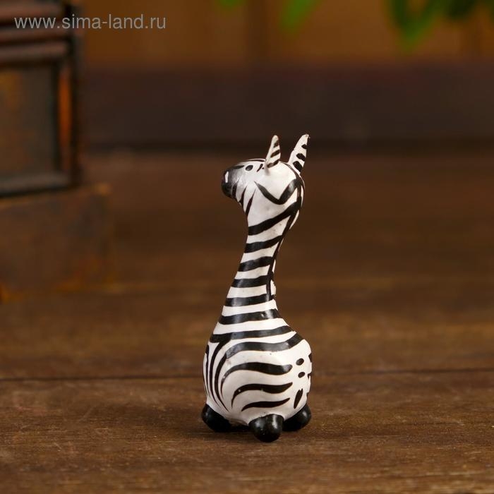 Сувенир дерево  Сувенир дерево "Зебра Тася" 6х2,5х2 см