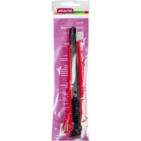 Нож канцелярский 9мм&nbsp;Attache с фиксатором и металлическими направляющими