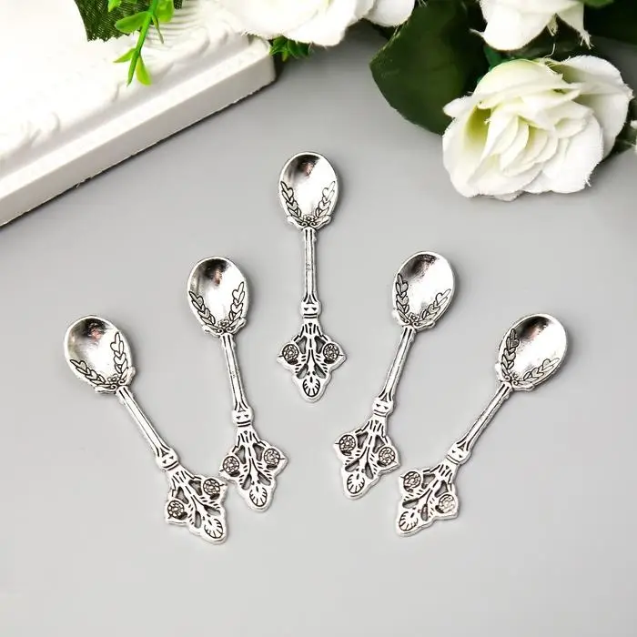 Сувенир кошельковый металл Сувенир кошельковый металл "Ложечка королевская" 5,9х1,4 см