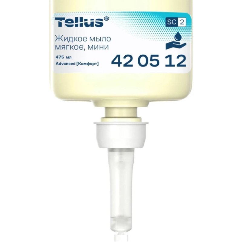 Картридж с жидким мылом Торк/Tellus для дозаторов S2 0,475л, 420512