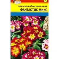 Семена цветов Примула Фантастик F1 Микс 3 шт.