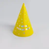 Колпак голографический «С днём рождения» Колпак голографический «С днём рождения»