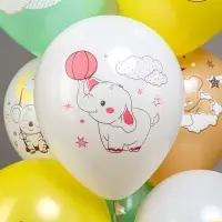 Воздушные шары латексные 12" &laquo;Зверята&raquo;, 25 шт., МИКС