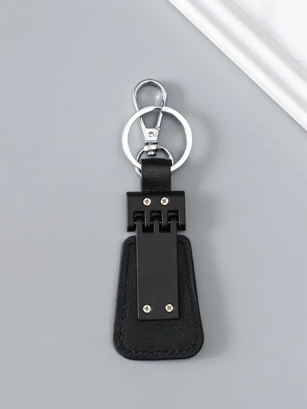 Брелок под нанесение кожзам, металл размер окна 3,7х1,7 см, чёрный матовый 13х4х0,7 см Брелок под нанесение кожзам, металл размер окна 3,7х1,7 см, чёрный матовый 13х4х0,7 см